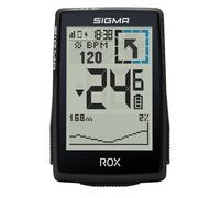 SIGMA ROX 4.0 SE | ÉDITION SPÉCIALE |GPS avec OVERCLAMPBUTLER Inclus | GPS de navigation outdoor avec altimètre | Couleur noir | Compatible avec les vélos électriques