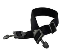 SIGMA Sangle de poitrine de rechange pour le sport - Compatible avec émetteur de fréquence cardiaque analogique - Noir - Sangle réglable de rechange - Sangle élastique, Noir , taille unique