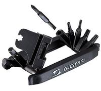 Sigmaitalia Outil multifonction Pocket Tool Medium – 17 fonctions – Noir