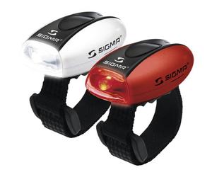 SIGMA SPORT Micro Set éclairages multi-sport LED rouge + LED blanche