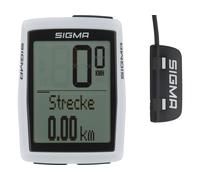 Sigma BC 12.0 WR | Ordinateur de vélo Filaire avec 12 Fonctions | Ordinateur de vélo pour Toutes Les Aventures à vélo | Utilisation Simple avec de Grandes Touches et Une représentation Claire