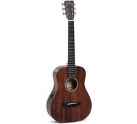 Sigma TM-15E - Guitare électro-acoustique de voyage acajou - Naturel satiné (+ housse)