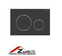 SIGMA20 BOUTON NOIR OP RIV PLAQUE DE COMMANDE POUR CASSETTE GEBERIT