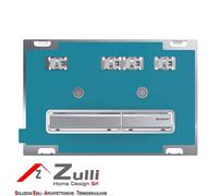 SIGMA50 CADRE PERSONNALISABLE PLAQUE DE COMMANDE POUR CASSETTE GEBERIT