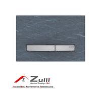 SIGMA50 PIERRE NATURELLE ARDOISE PLAQUE DE COMMANDE POUR CASSETTE GEBERIT