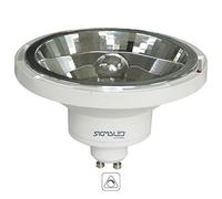 SIGMALED LIGTHING, SPOT LED AR111 DIMMABLE GU10 14W (équivalent 110W halogène), 1000 lumens, Blanc Chaud 3000K, Ampoule Gradable AR111