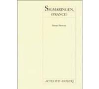 Sigmaringen, Daniel Benoin (Auteur)