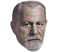 Sigmund Freud (Beard) Big Head. Masque plus grand que nature.