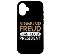 Sigmund Freud Fan Club Président Thérapeute Coque pour iPhone 16