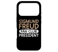 Sigmund Freud Fan Club Président Thérapeute Coque pour iPhone 17 Pro