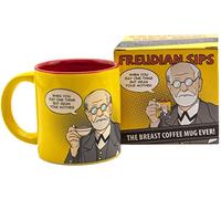 Sigmund Freud Tasse à café | Tasse à café et à thé en grande taille pour les fans de Sigmund Freud | Tasse à thé freudienne | Grande tasse d'environ 300 ml | Cadeau d'anniversaire, de Noël, de Pâques,