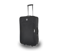 SIGN - Lot de 4 valises de voyage en tissu Noir Noir xxl