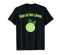 Sign of The Limes Funny Meme Humour Summer Vacation Party T-Shirt