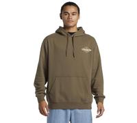 Quiksilver Omni Sign PO Hoodie Pullover Sweater, Canteen, S Men's