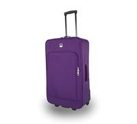 SIGN Valise en tissu à roulettes (bagage à main - Moyenne - Grande - Très Grande), lilas, Mittlerer Koffer (61cm)