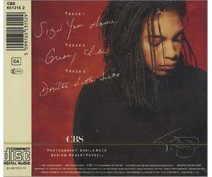 SIGN YOUR NAME CD GERMAN CBS 1987 3 TRACK LIMITED PIC DISC WITH REAR INSERT B/W GREASY CHICKEN AND DANCE LITTLE SISTER (TRENTC4) STILL SEALED