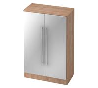 SIGNA G 7550 RE - Noyer/Argent poignée de bastingage plastique