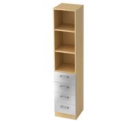 SIGNA G 7600 CE - Érable/Argent poignée chrome métal