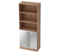 SIGNA G 7700 CE - Noyer/Argent poignée chrome métal