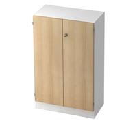 SIGNA K 6550 SG - 3 HC avec bouton (verrouillable) Blanc/Chêne Armoire
