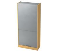 SIGNA R90 SG - Hêtre/Argent poignée striée en plastique
