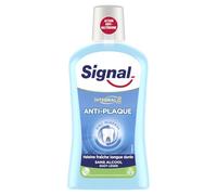 SIGNAL - Bain de Bouche Protection Complète Anti-Plaque Integral 8, Flacon 500mL - Lot De 3