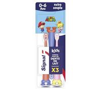 Signal Kids brosse à dents pour enfants conditionnement avantageux 0-6/2-6