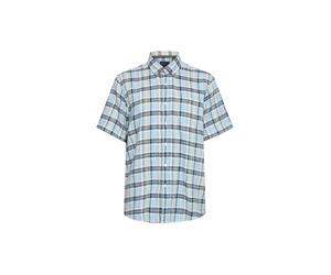 Signal Chemise 'Pan' beige / bleu pastel / bleu foncé / vert clair, Taille XL