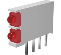 Signal Construct DBI01322 Élément LED x2 vert, vert (L x l x H) 15.5 x 2.5 x 12 mm