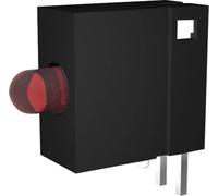 Signal Construct DVCD 10 Élément LED simple rouge (l x H x P) 6 x 10 x 10 mm