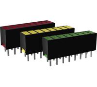 Signal Construct ZAQS 0817 Rangée de LEDs x8 jaune (L x l x H) 20 x 7 x 4 mm