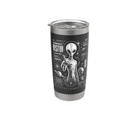 Signal cosmique de visiteur détecté Secteur extraterrestre neuf Gobelet isotherme en acier inoxydable double paroi