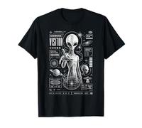 Signal Cosmique de Visiteur détecté Secteur Extraterrestre Neuf T-Shirt