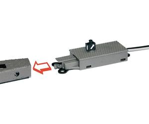 Signal d'aiguillage éclairé pour voie Profi N avec ballast - voie Profi N - FLE