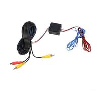 Signal de caméra arrière et câble d'alimentation avec relais pour systèmes de véhicule 12 V conçus pour une intégration directe avec les interfaces de caméra OEM