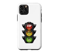 Signal de Circulation chrétien Stop Slow Go God's Word Faith Coque pour iPhone 11 Pro