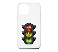 Signal de Circulation chrétien Stop Slow Go God's Word Faith Coque pour iPhone 12 Pro Max