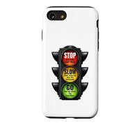 Signal de Circulation chrétien Stop Slow Go God's Word Faith Coque pour iPhone SE (2020) / 7/8