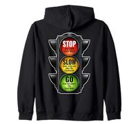 Signal de Circulation chrétien Stop Slow Go God's Word Faith Sweat à Capuche