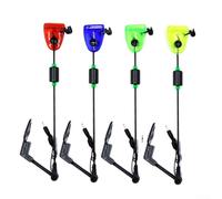 Signal de pêche LED efficace de 25 cm avec contrôle de tension et réglage de la sensibilité pour de meilleures alertes (4 couleurs)