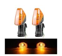 Signal De Virage Moto Clignotants Avant Et Arrière pour Moto pour Kawasaki pour Ninja 650R 1000 ZX-6R ZX-10R ZX-10RR(Jaune)