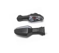 Signal De Virage Moto Indicateur Clignotant De Direction pour Motocyclette pour Kawasaki ZRX1200 2009-2017 ER-6N 2012-2017(Smoke)