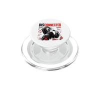Signal déconnecté Perdu Cyber Glitch Digital Detox Art PopSockets PopGrip pour MagSafe
