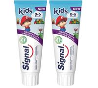 Signal Dentifrice Enfant Arôme Fruité 0-6 ans 75ml (Lot de 2)
