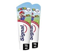 Signal Dentifrice Junior Super Mario Fruits Rouges 6-13 ans 2x75ml