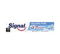 Signal Dentifrice Haleine Pure – 12h d'haleine fraîche – 95% d'origine naturelle – 75 ml
