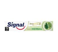 SIGNAL - Dentifrice Intégral 8 Nature Elements Herbal - Gencives renforcées - Zinc minéral - 96% d'ingrédients d'origine naturelle - 75ml