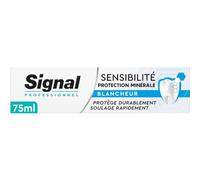 SIGNAL - Dentifrice Sensibilité Blancheur Professionnel, 75Ml - Lot De 3