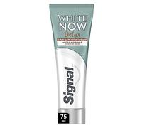 SIGNAL - Dentifrice White Now Blancheur Detox - Argile & Extrait de coco - Des dents 3X plus blanches dès le premier brossage - 96% d'ingrédients blancheurs d'origine naturelle - 75ml