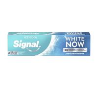 SIGNAL - Dentifrice White Now Ice Cool, Fraîcheur Instantanée et Sourire Éclatant, Tube 75mL - Lot De 3